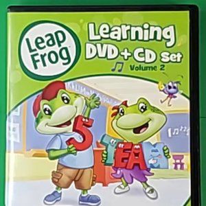 Leap Frog DVD and CD learning Set Volume 2